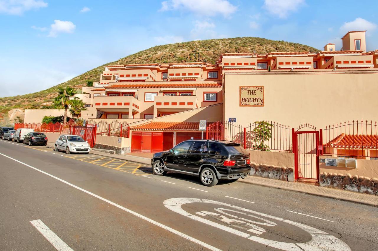Top Floor, Sea View, Huge Terrace, Heated Pool, Garage Los Cristianos  Exteriör bild